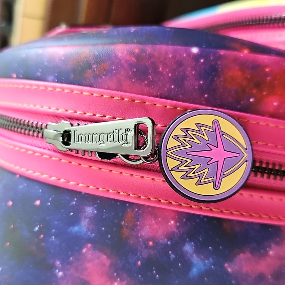 NWT Loungefly Bookbag Infinity Saga Guardians of the Galaxy Marvel Comics Purse - Picture 8 of 13